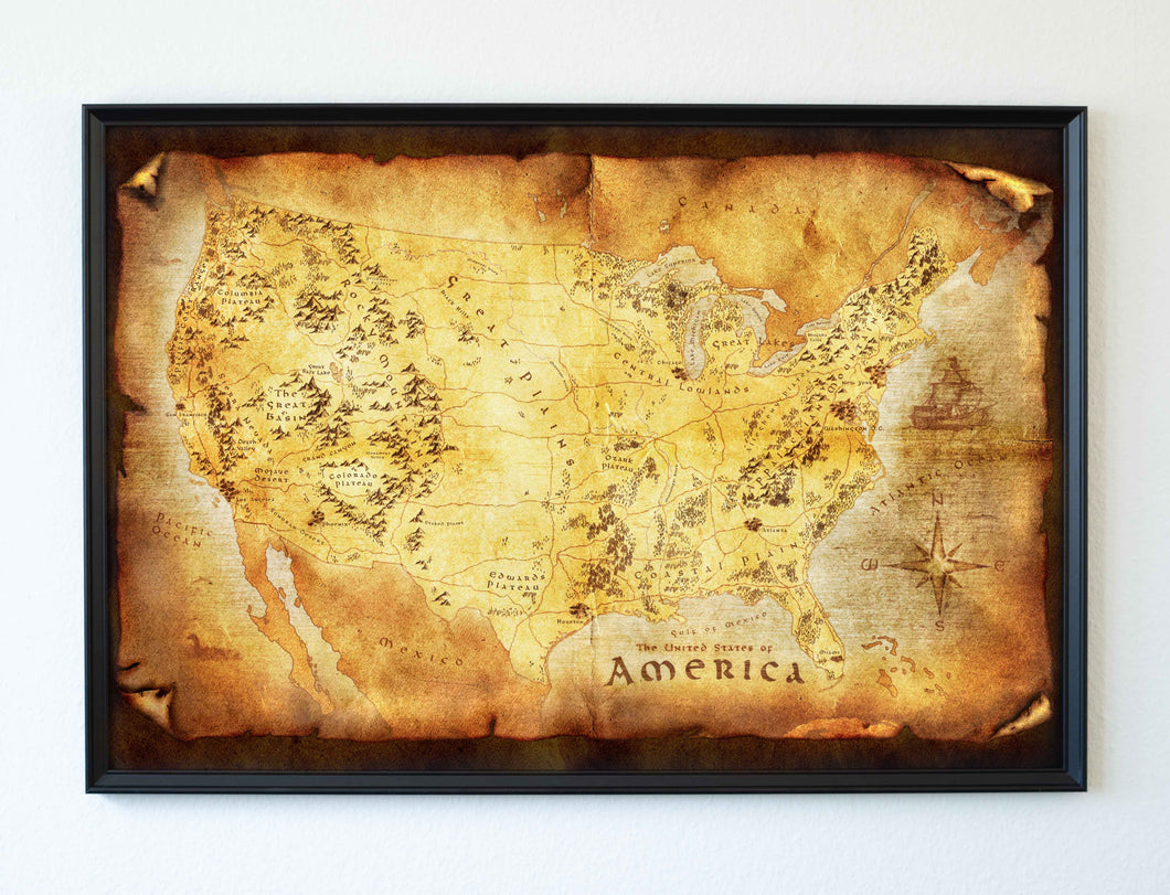 United States - Quality Poster - Free Shipping