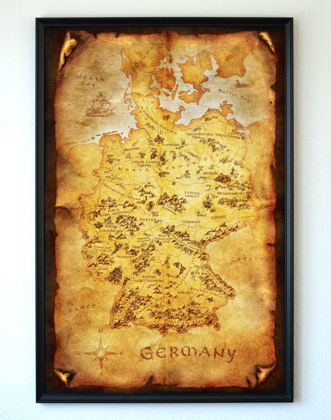 Germany - Quality Poster - Free Shipping